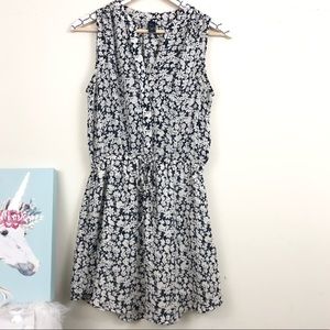 Gap Floral Navy Print Dress